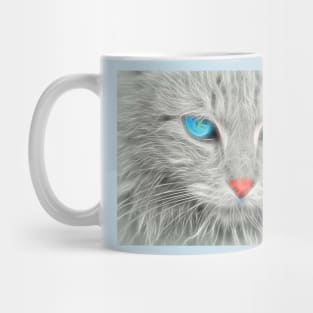 Fractal Cat Mug